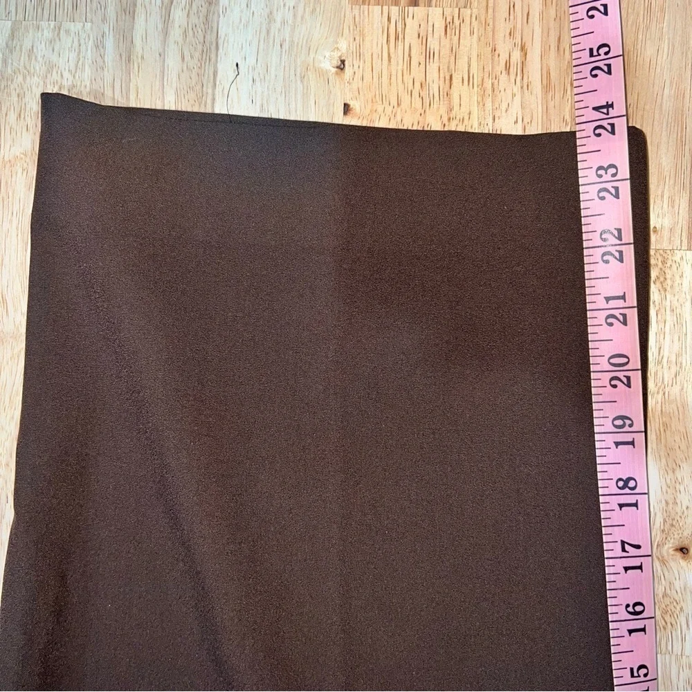 Zara Women’s Brown Straight-Leg Pants - Size M